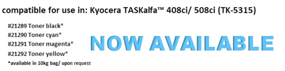 Toner for use in Kyocera TK 5315 @Delacamp