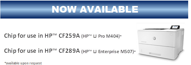 Chips for use in HP™ CF259A, CF289A - Delacamp AG